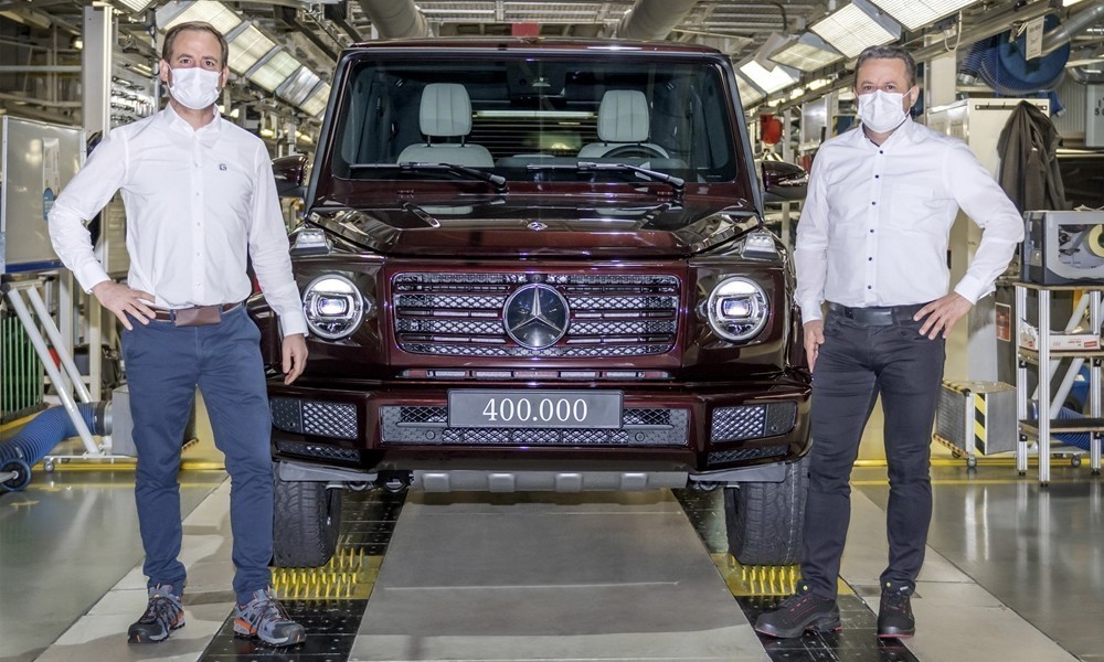 Собран 400-тысячный Mercedes-Benz G-Class 
