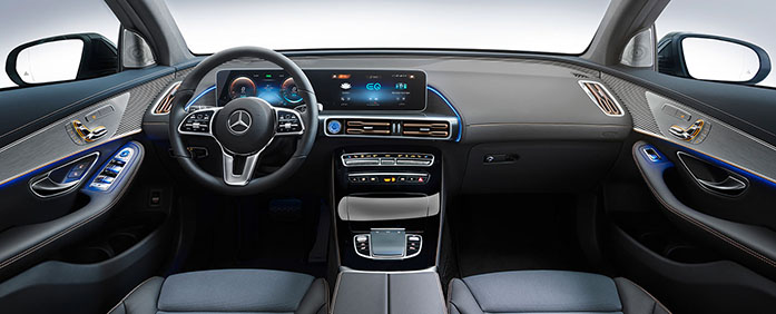 Начались продажи первого электро-кроссовера Mercedes-Benz