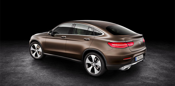 Мерседес-бенз GLC Coupe для ценителей стиля и спорта представлен официально