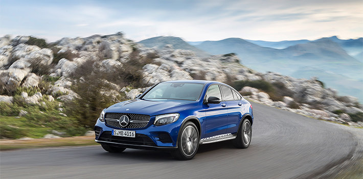 Мерседес-бенз GLC Coupe для ценителей стиля и спорта представлен официально